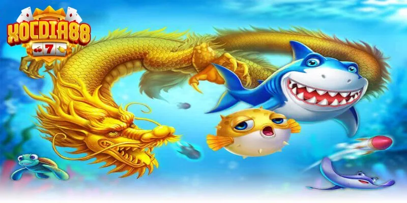 Game bắn cá XOCDIA88 có thiết kế đồ họa đỉnh cao
