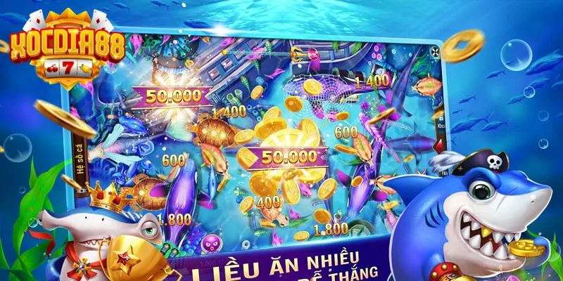 Giới thiệu tổng quan về game bắn cá XOCDIA88