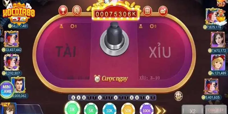 Luật chơi tài xỉu XOCDIA88 khá đơn giản